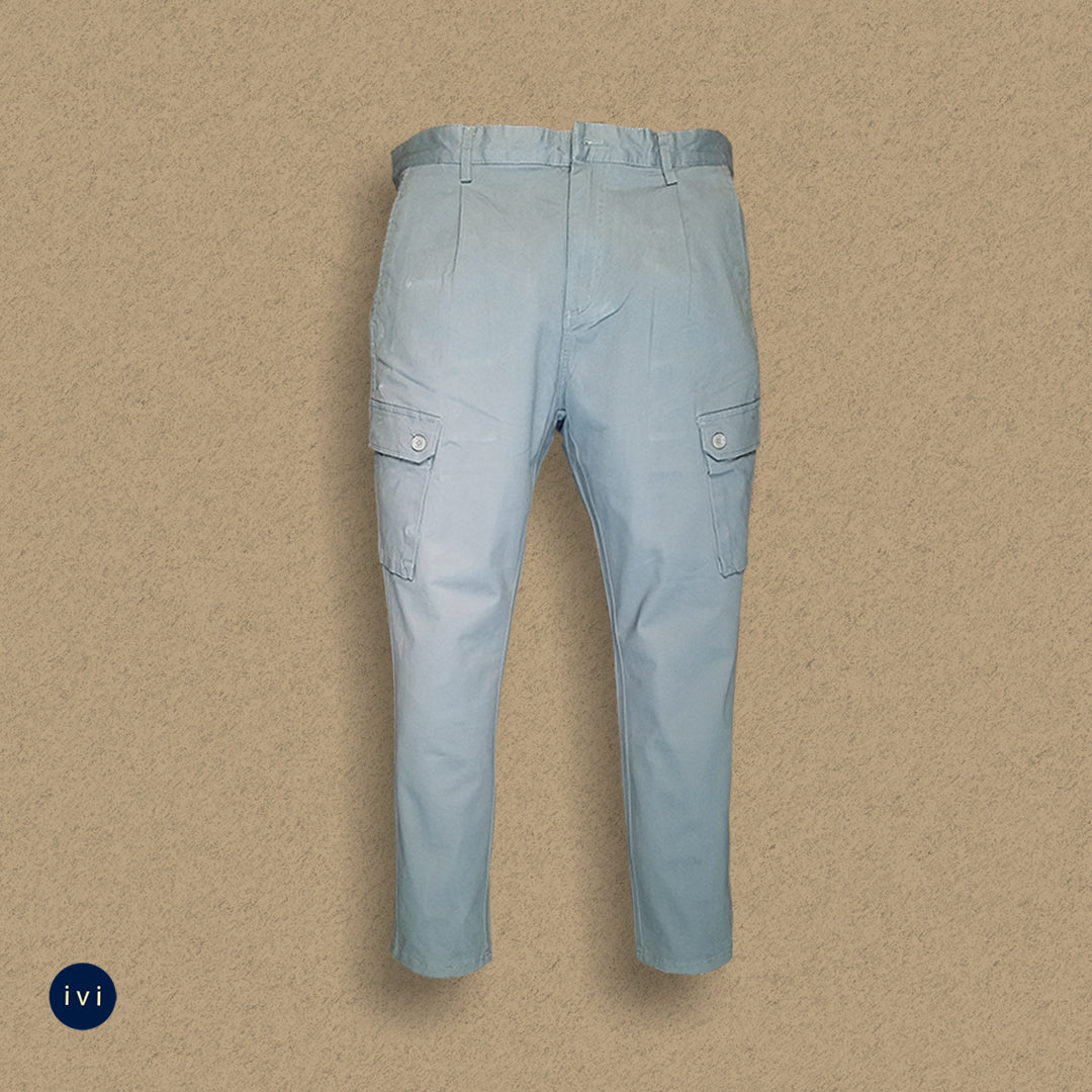 Grey cargo pants(Combat trousers)