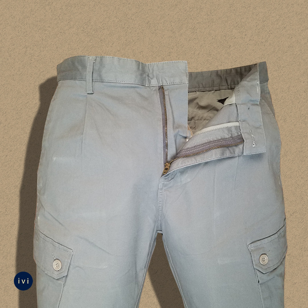 Grey cargo pants(Combat trousers)
