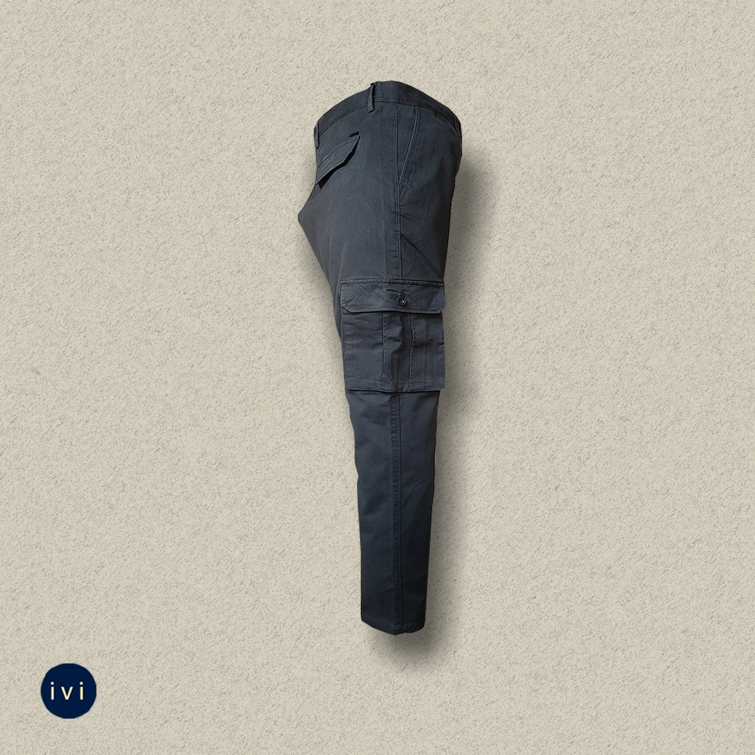 Dark Grey Cargo Pants