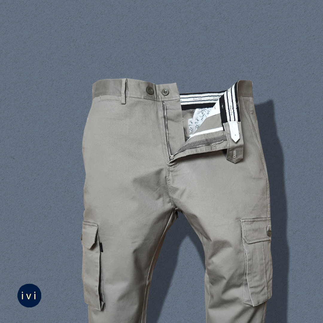 Light Grey Cargo Pants