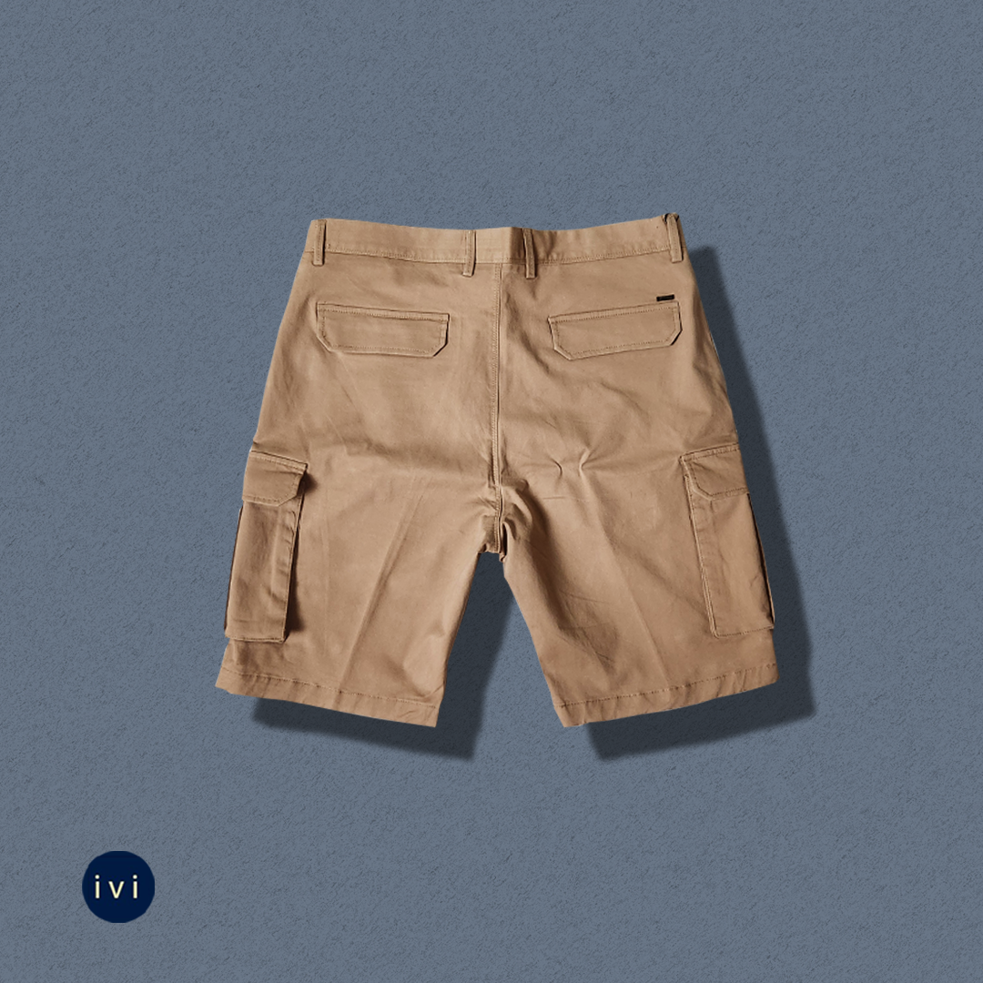 Light Brown Cargo Shorts