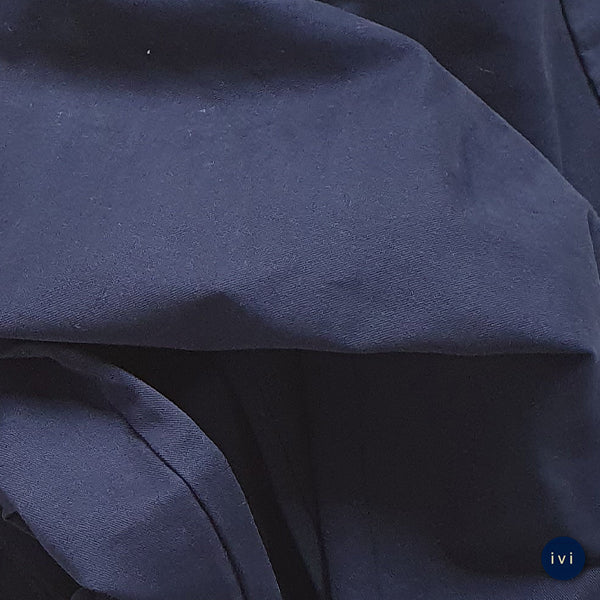 Navy blue chinos trouser straight cut