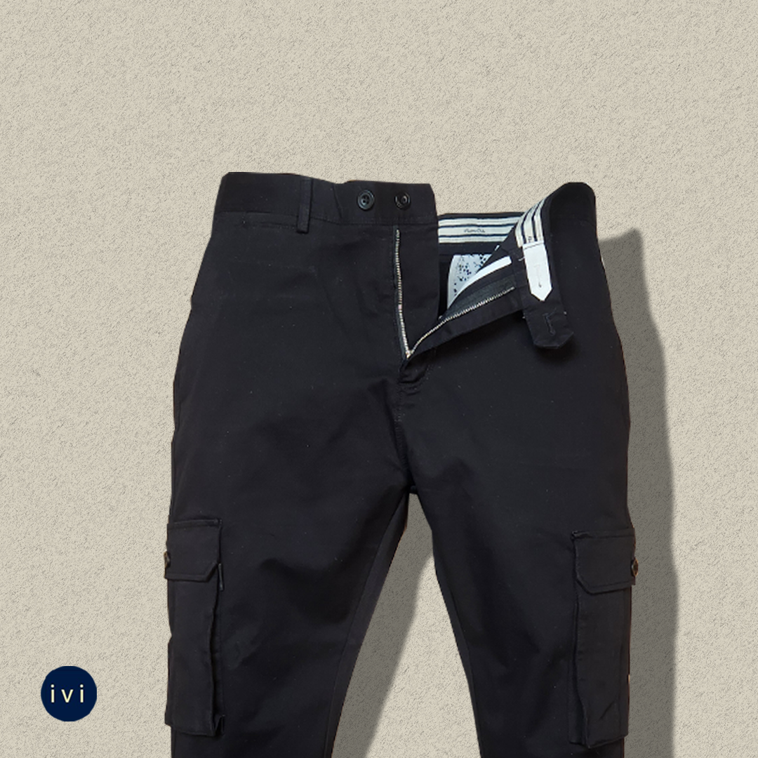 Black Cargo Pants
