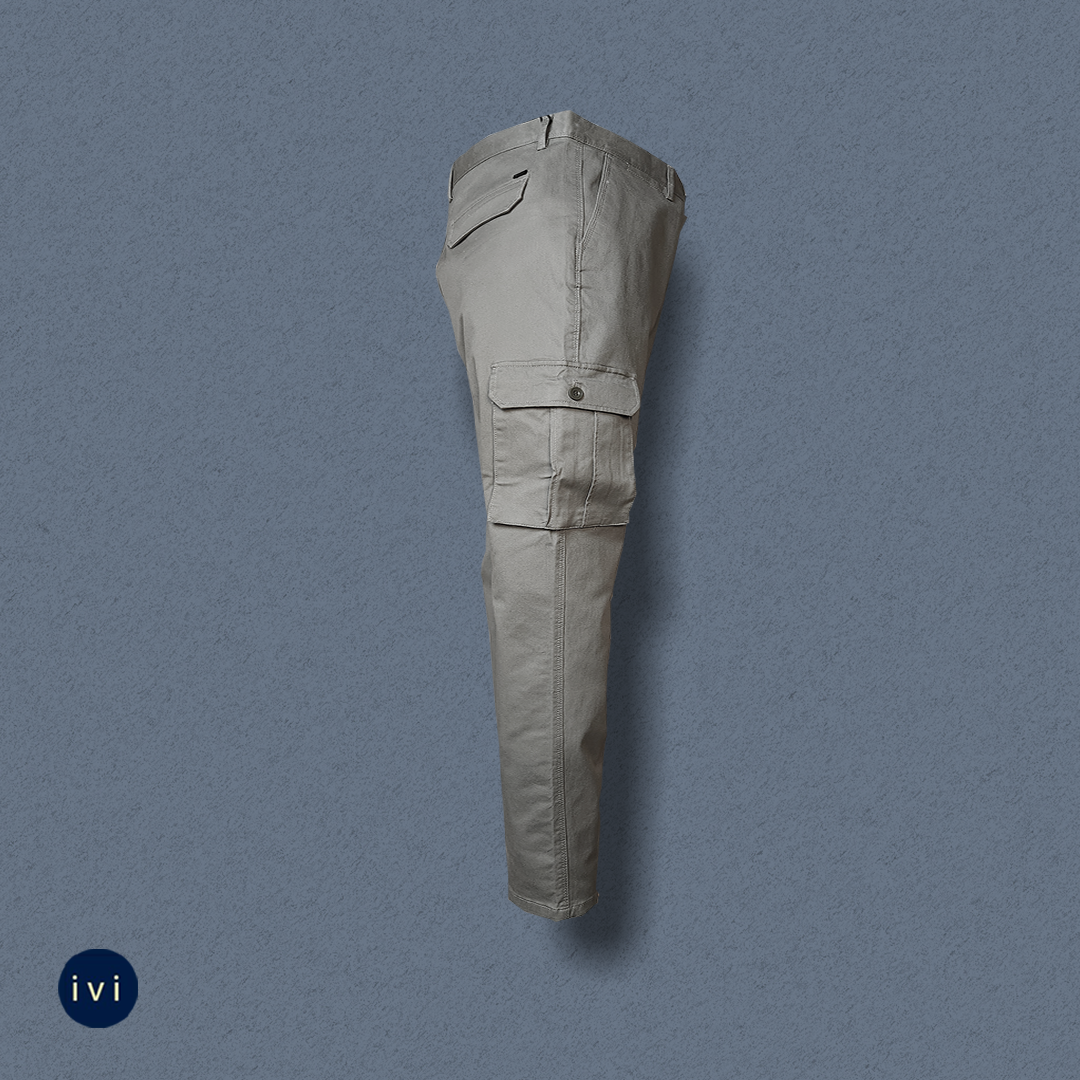Light Grey Cargo Pants