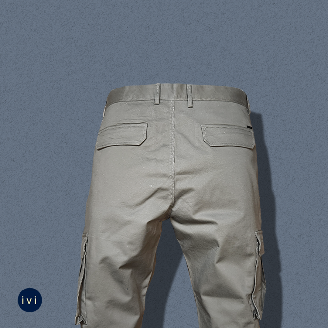Light Grey Cargo Pants