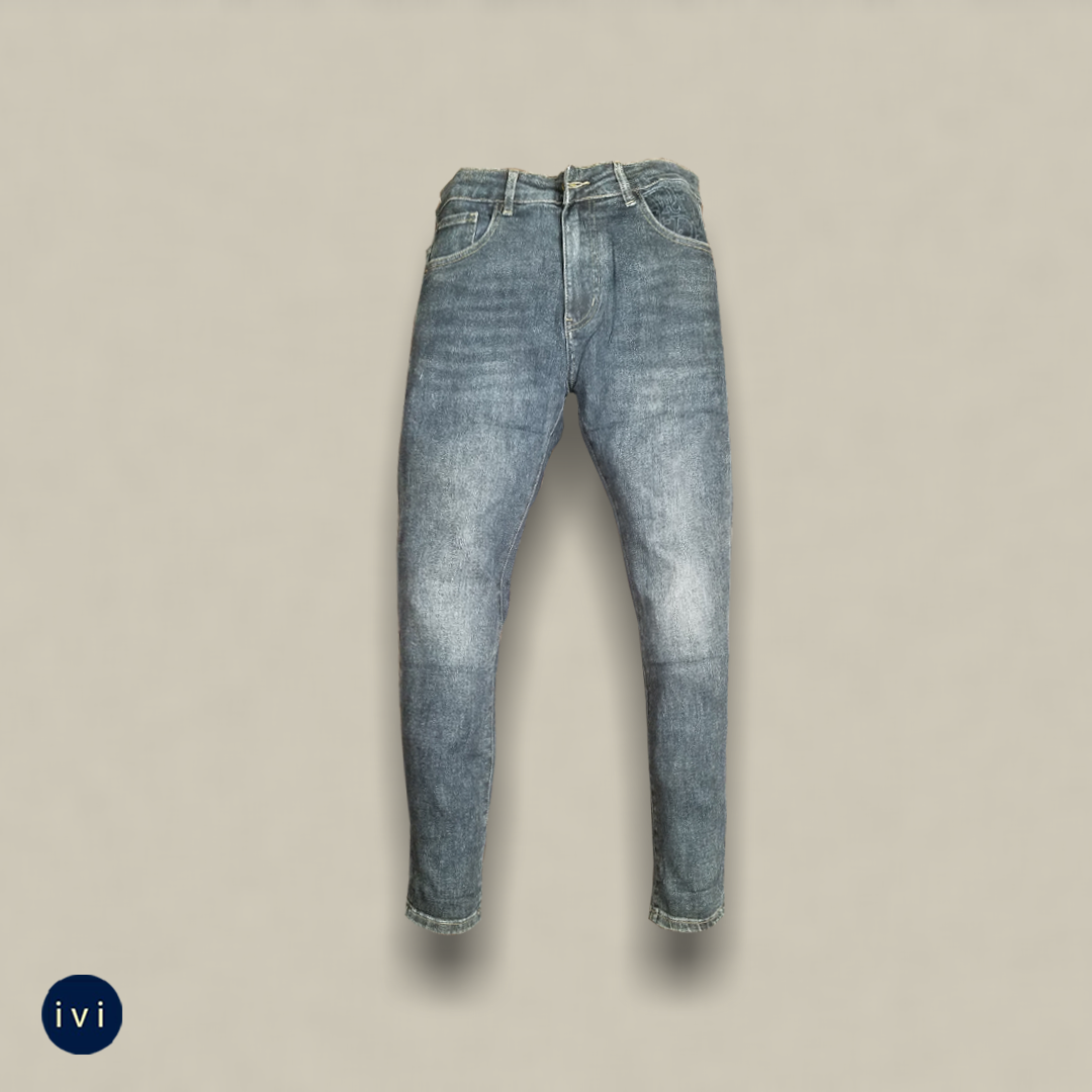 Ultra marine indigo jeans