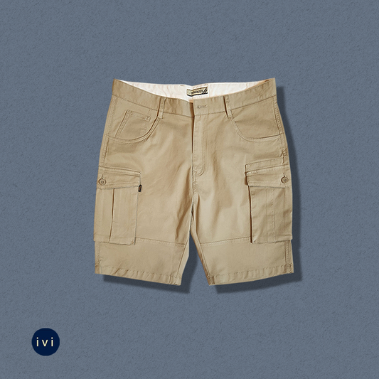 Light Brown Cargo Shorts