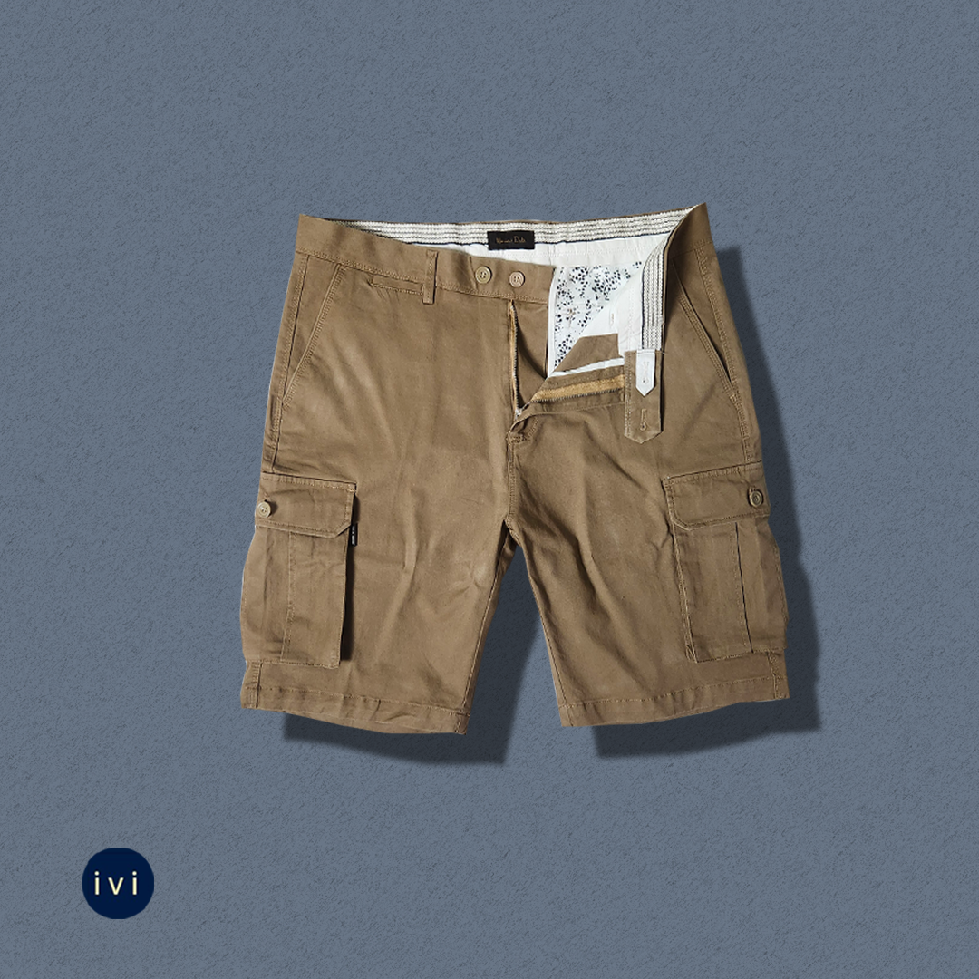 Rustic Brown Cargo Shorts
