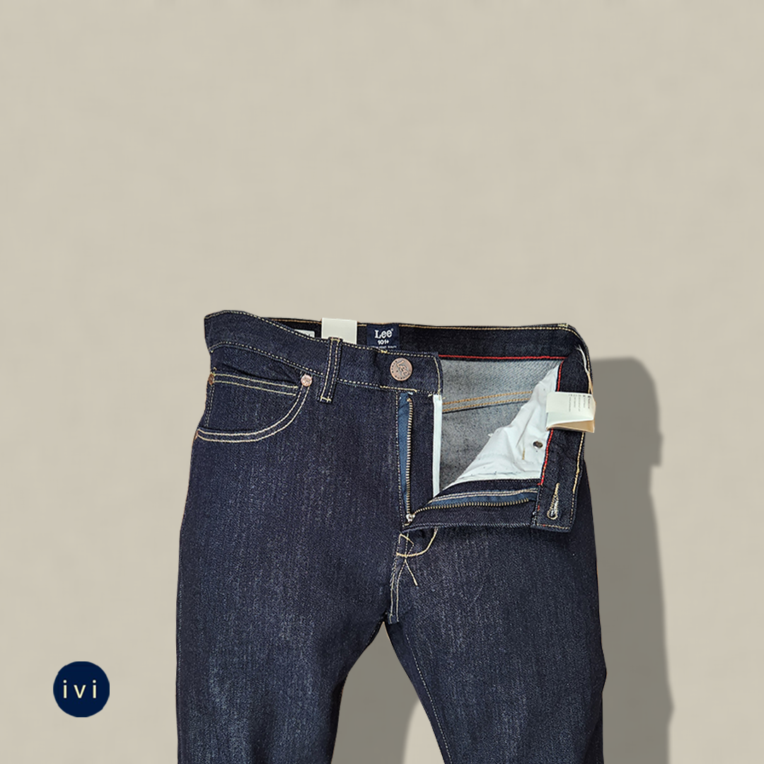 Slim-  straight deep indigo selvedge