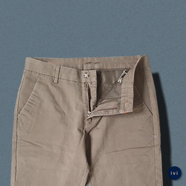 Mink  chinos trouser straight cut